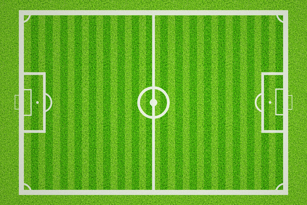 Football Pitch Sports Background Wallpaper Wall Mural