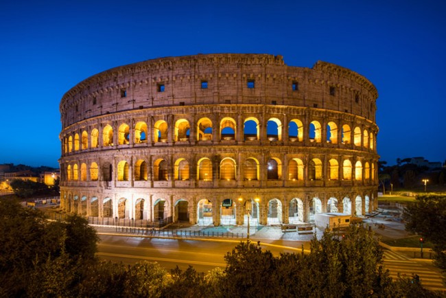 Buy Colosseum Rome Building Historic Ruins Sky Nature Wallpaper Mural Photo  Poster Wall Covering, Wall Decoration Online in India - Etsy