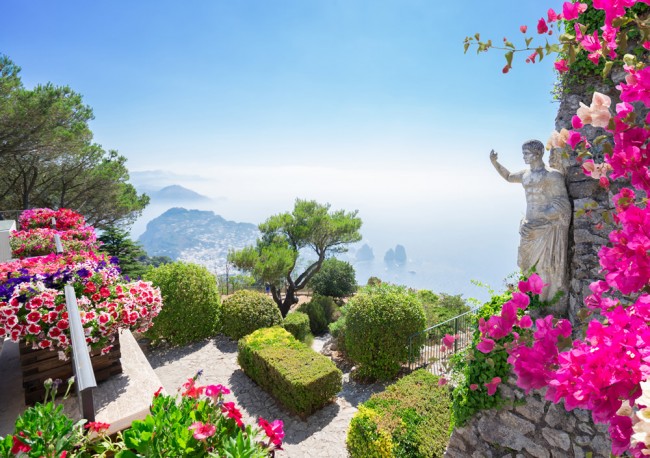 Italy Landscape Capri Island Wallpaper Wall Mural