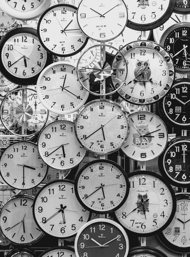time clock wallpaper