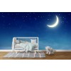 Stars & Moon Wallpaper Wall Mural